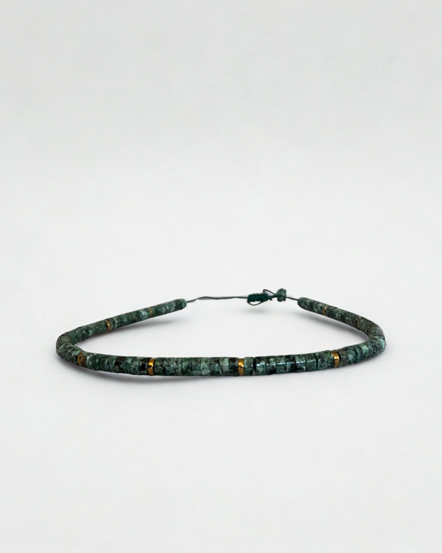 Collar Accesorio de Piedras Verde