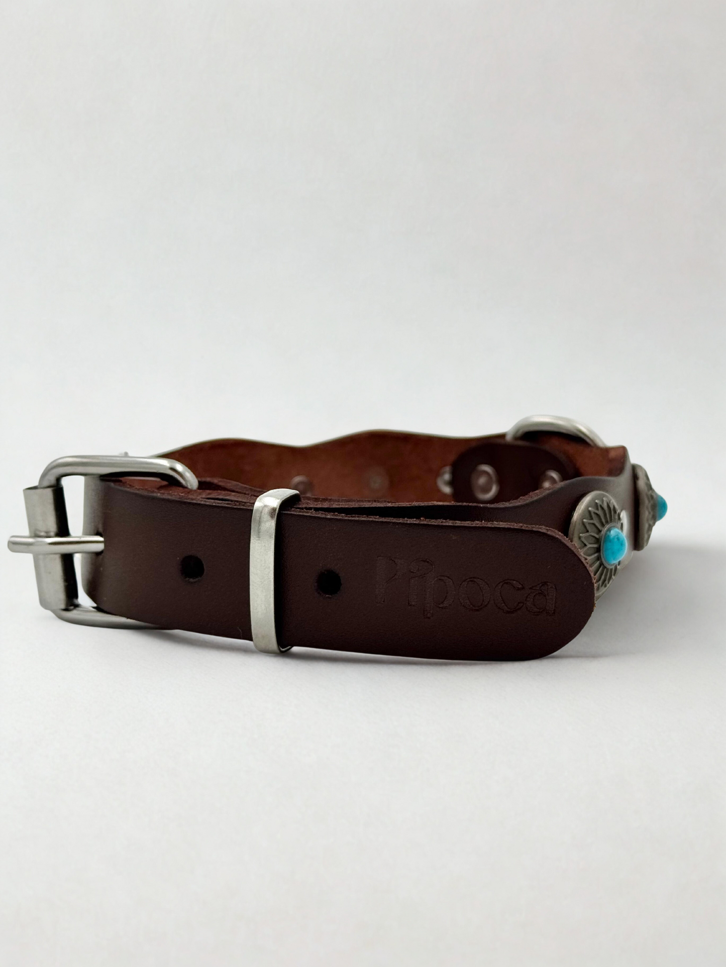 Collar de Tachuelas Turquesa