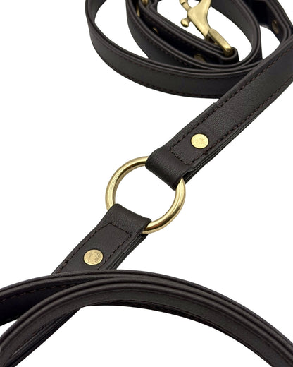 Correa de Cuero para Perro — Multifunción