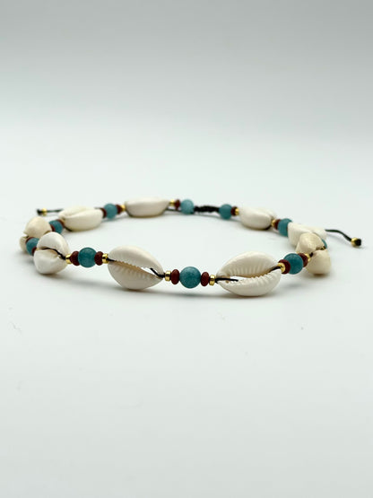 Pack: Collar Tachuelas + Conchas + Correa