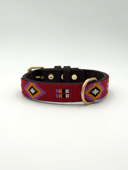 Collar de Beads Rojo