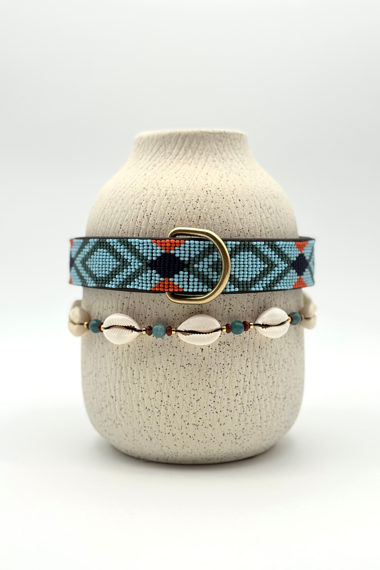 Pack: Collar Azul + Conchas