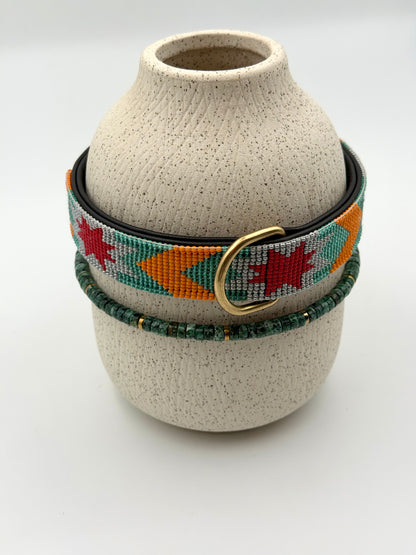 Pack: Beads Sunset Love + Piedra Verde