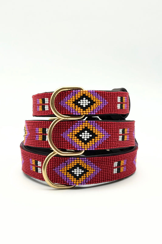 Collar de Beads Rojo
